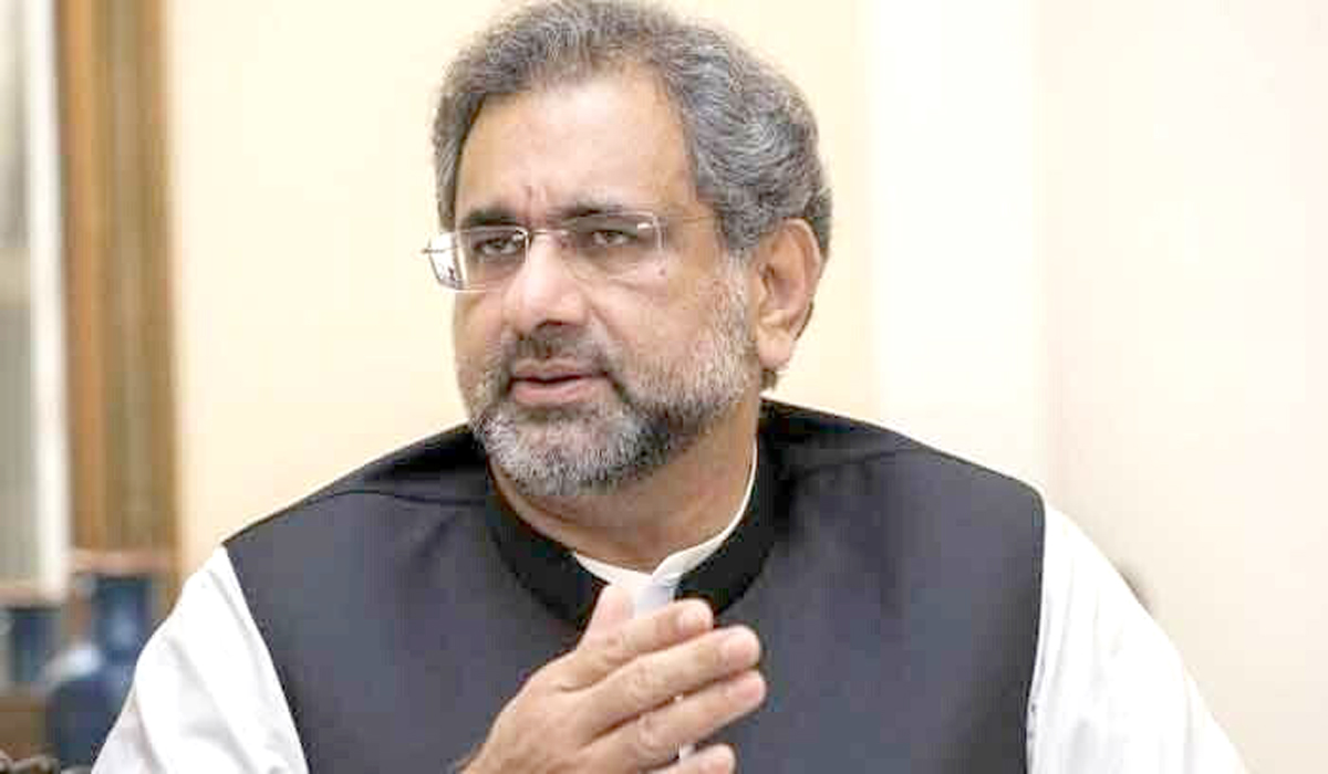 قاضی فائز عیسیٰ کو فلفور رخصت ہو جانا چاہیے:شاہد خاقان عباسی