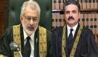 چیف جسٹس قاضی فائزاورنامزد چیف جسٹس یحییٰ آفریدی کی ملاقات