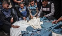 اسرائیلی فوج نے فلسطینی صحافی کی گردن میں گولی مار دی