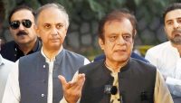 خان صاحب سے ملنے دیا گيا نہ واپس جانے دیا گيا بلکہ گھسیٹا گيا،شبلی فراز