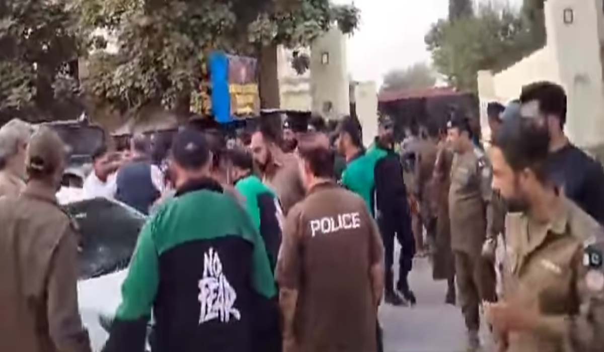 عمران خان سے ملاقات کیلئے آنیوالے رہنما گرفتاری کے بعد رہا