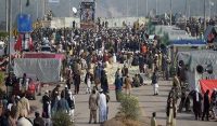 کراچی میں ایک اور مذہبی جماعت نے 9 مقامات پر دھرنے دے دیے