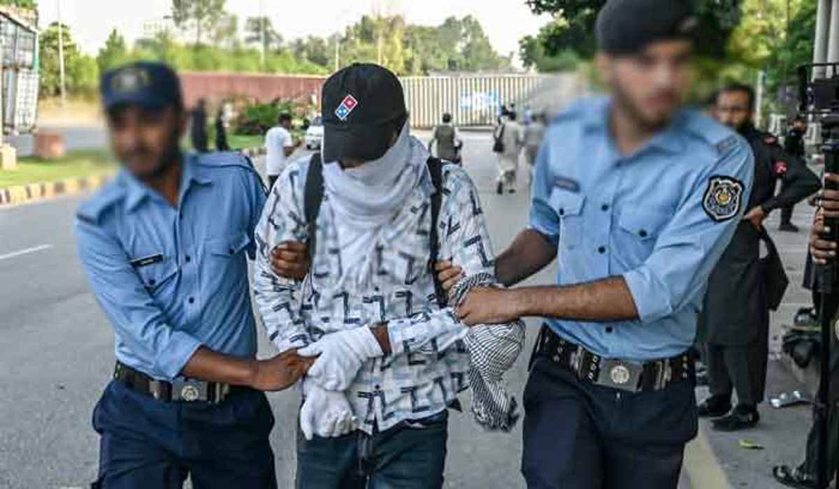 ڈی چوک احتجاج،ملزمان سے رہا ہوتے ہی دوبارہ گرفتار