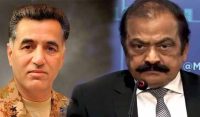 فیض حمید 9 مئی پر تشدد واقعات میں ملوث ہیں، رانا ثنا اللہ