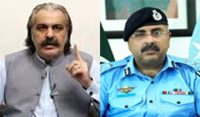 گنڈاپورIGاسلام آباد کیخلاف مقدمہ درج نہ کرنے پر آمادہ