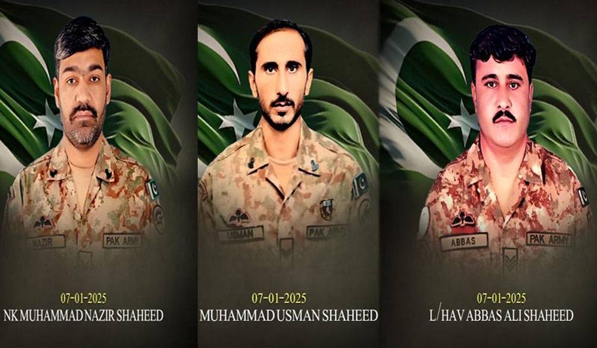 خیبر پختونخواہ میں3 آپریشنز ، 19خوارج ہلاک، 3جوان شہید