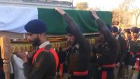 شہید پاک فوج کے جوان فوجی اعزاز کے ساتھ سپرد خاک