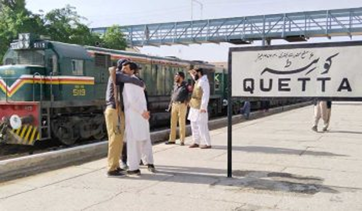 کوئٹہ سے اندرون ملک ٹرین سروس معطل