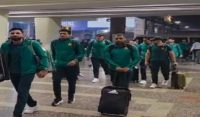 قومی کرکٹ ٹیم کرائسٹ چرچ پہنچ گئی