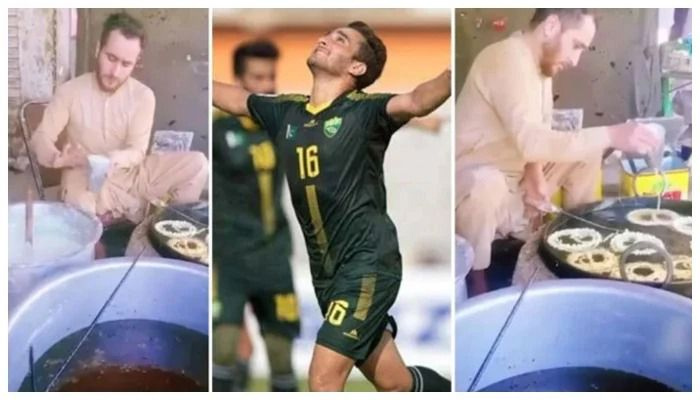 جلیبیاں بیچنے پر مجبور فٹبالر کو وزیراعظم کا امدادی چیک