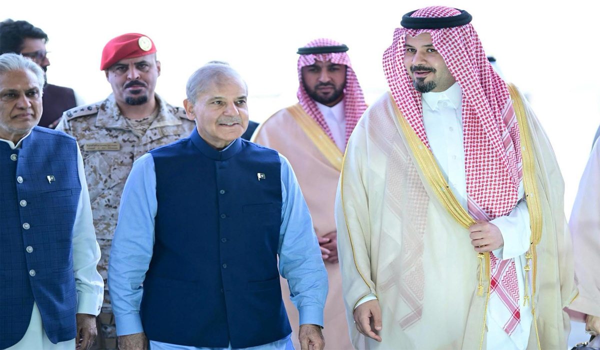 شہباز شریف کی مدینہ منورہ آمد،شانداراستقبال