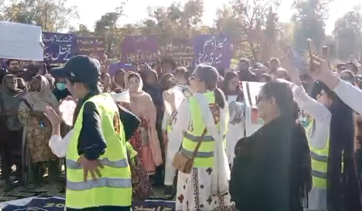 اسلام آباد میں عورت مارچ ریلی کا انعقاد