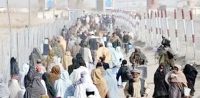 افغانستان داخل ہونے والے افغان مہاجرین کاانخلا تیزی سے جاری