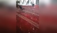 ژالہ باری سے فیصل مسجد کو بھی نقصان