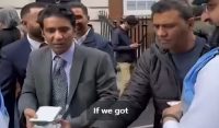 نوازشریف لندن پہنچ گئے،ن لیگ اورپی ٹی آئی کارکن آمنےسامنے
