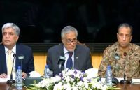 نائب وزیراعظم،ڈی جی آئی ایس پی آر کی پریس کانفرنس