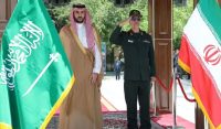 سعودی وزیر دفاع وفد کے ہمراہ ایران پہنچ گئے