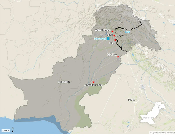 پاکستانی افواج نے بھارت کو دھول چٹا دی۔6 جنگی طیارے تباہ