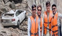 گجرات سے لاپتہ 4 نوجوان گاڑی حادثہ میں جاں بحق