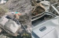 مٹہ بانڈہ کے قریب گاڑی کھائی میں گرگئی،8 جاں بحق