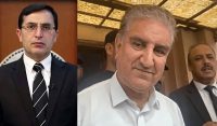 بیرسٹر گوہر شاہ محمود قریشی کی عیادت کیلئے ہسپتال پہنچ گئے