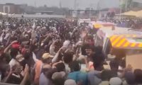 Funeral prayers offered for 13 civilians martyred in Indian attack in Bahawalpur