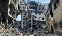 غزہ میں تازہ اسرائیلی حملوں میں پچاس سے زائد فلسطینی شہید
