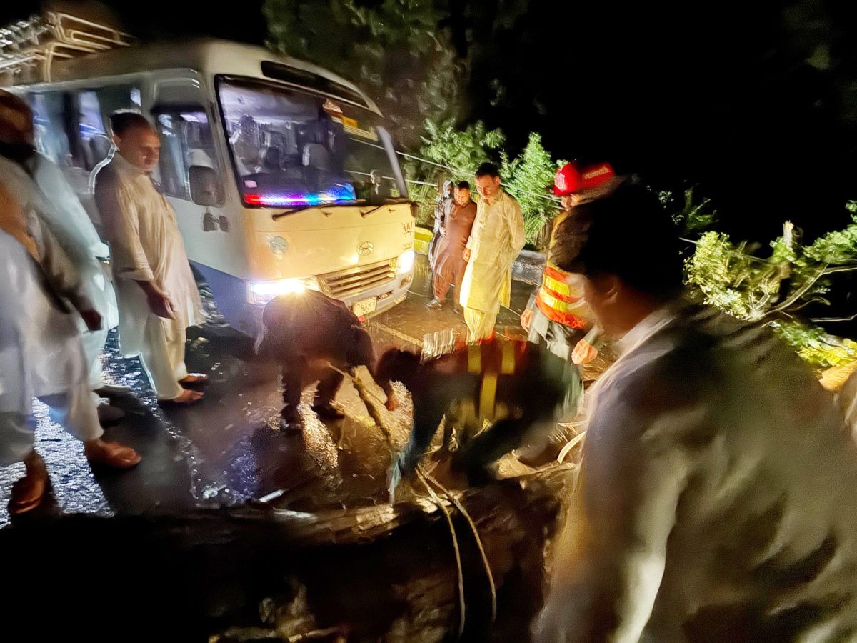 Thunderstorm, rain and windstorm in Murree, 5 people injured