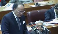 وزیر خزانہ بجٹ 26-2025 پیش کر رہے ہیں
