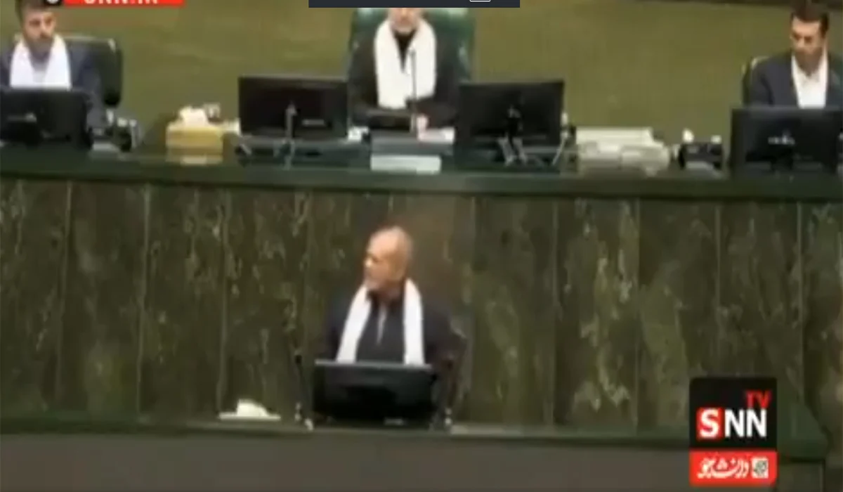 ایرانی پارلیمنٹ میں پاکستان سے اظہار تشکر کے نعرے