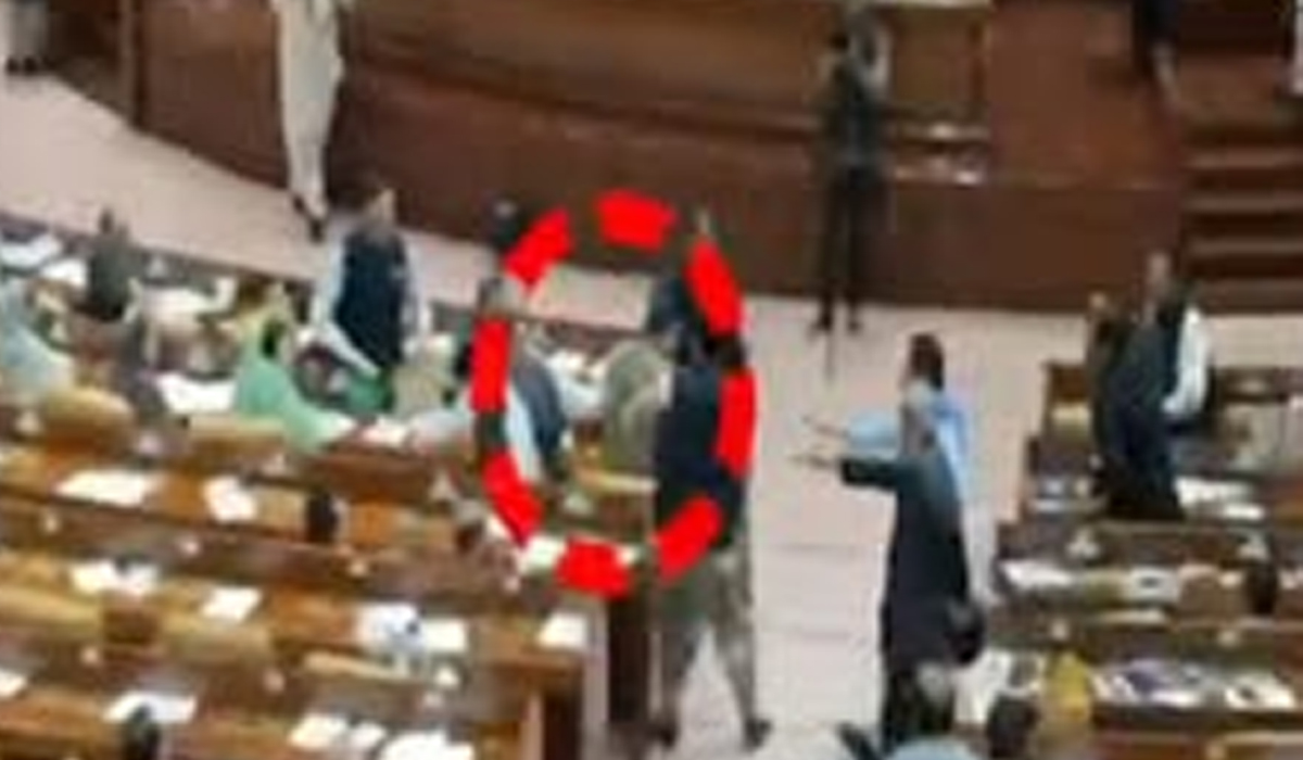 پنجاب اسمبلی میں حکومتی رکن کو تھپڑ رسید