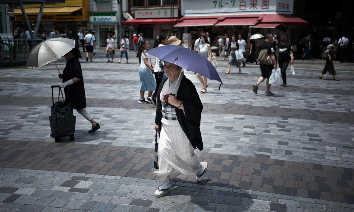 جاپان،جون میں گرمی کا 127 سالہ ریکارڈ ٹوٹ گیا