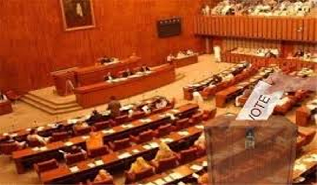 پنجاب اسمبلی میں سینیٹ کی خالی نشست پر پولنگ جاری