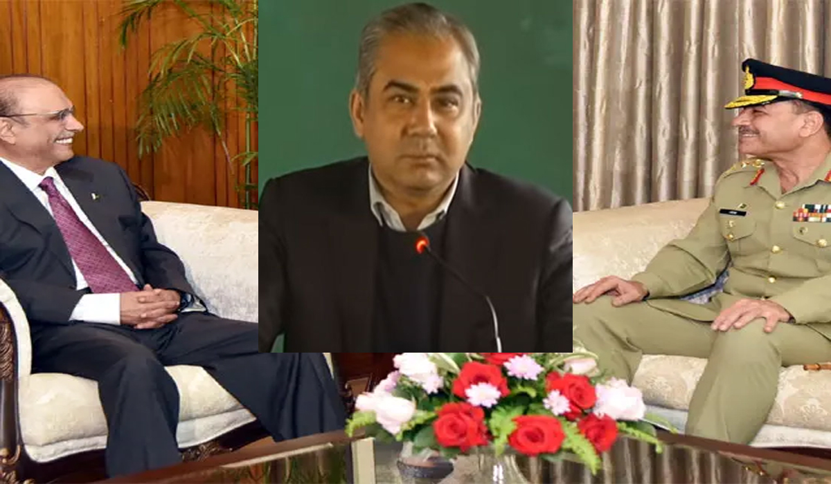 زرداری کا استعفیٰ نہ ہی آرمی چیف صدر، سب پراپیگنڈا ہے 
