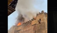 اسپین کی تاریخی مسجد قرطبہ میں آتشزدگی