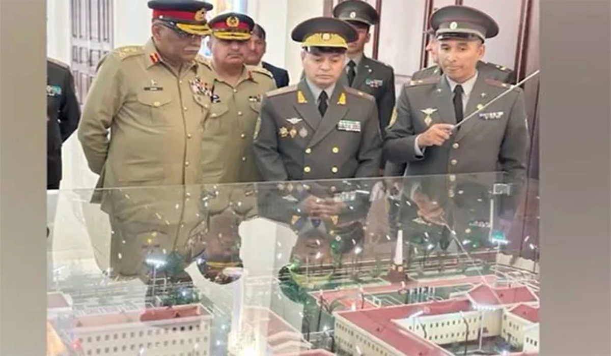 جنرل ساحر شمشاد کا دورہ ازبکستان،صدراور وزیر دفاع سے ملاقات