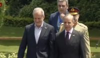 ایرانی صدر کی وزیراعظم ہاؤس آمد،پرتپاک استقبال 