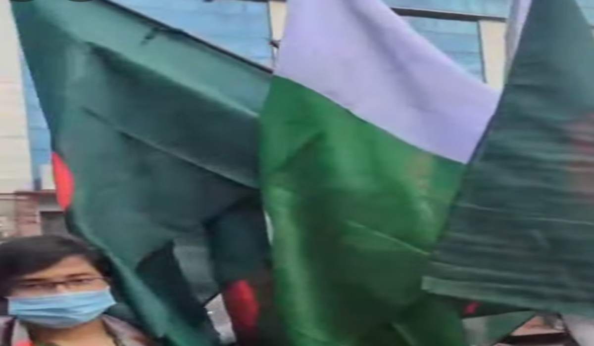 بنگلادیش میں یوم آزادی پر پاکستانی جھنڈوں کی ریکارڈ فروخت
