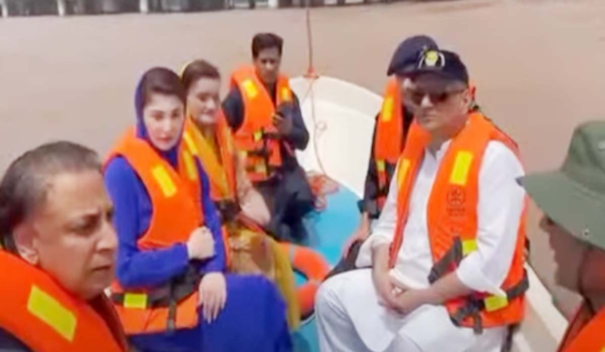 شاہدرہ پر پانی کی سطح بلند،وزیراعلیٰ پنجاب موقع پر موجود