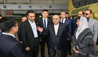 صدر آصف علی زرداری کا چین کے ایئرکرافٹ کمپلیکس کا دورہ