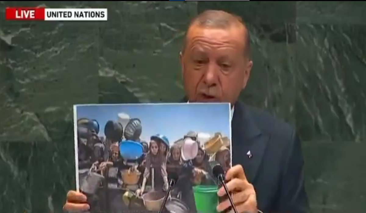 غزہ میں اسرائیل کی پالیسی نسل کشی اور قتل عام ہے،اردوان