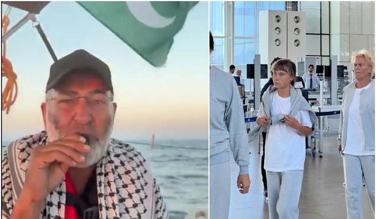 فلوٹیلا171 ارکان ڈی پورٹ،مشتاق احمدتاحال اسرائیلی حراست میں