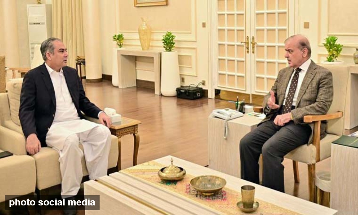 وزیراعظم شہباز شریف سے محسن نقوی کی ملاقات