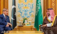 وزیراعظم شہباز شریف کی سعودی ولی عہد محمدبن سلمان سے ملاقات