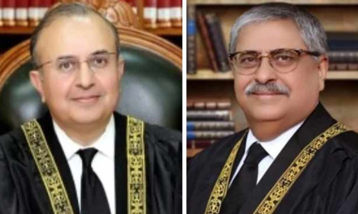 جسٹس منصور علی شاہ اور جسٹس اطہر من اللّٰہ مستعفی