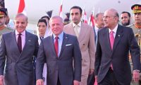 اردن کے شاہ عبداللّٰہ پاکستان پہنچ گئے،پرتپاک استقبال