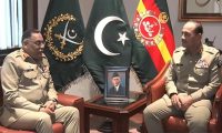 جنرل ساحر شمشاد مرزا کی فیلڈ مارشل سے الوداعی ملاقات