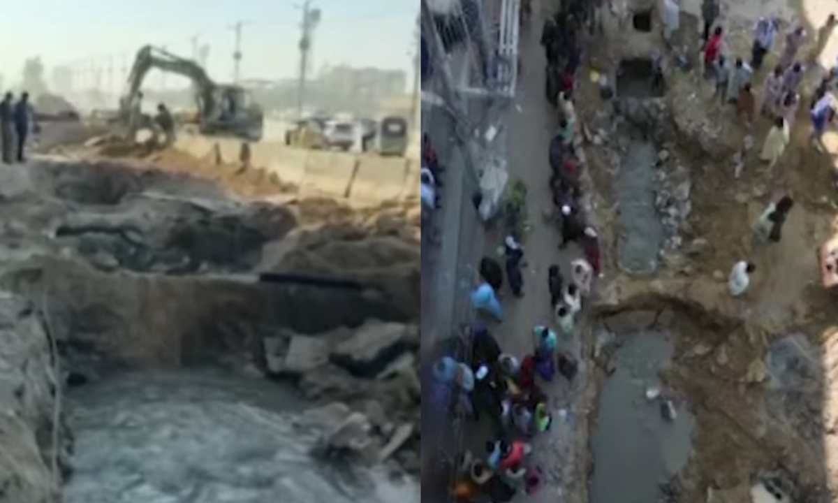 نیپا چورنگی،تحقیقاتی کمیٹی کا گڑھا بھرنے کا دعویٰ غلط ثابت