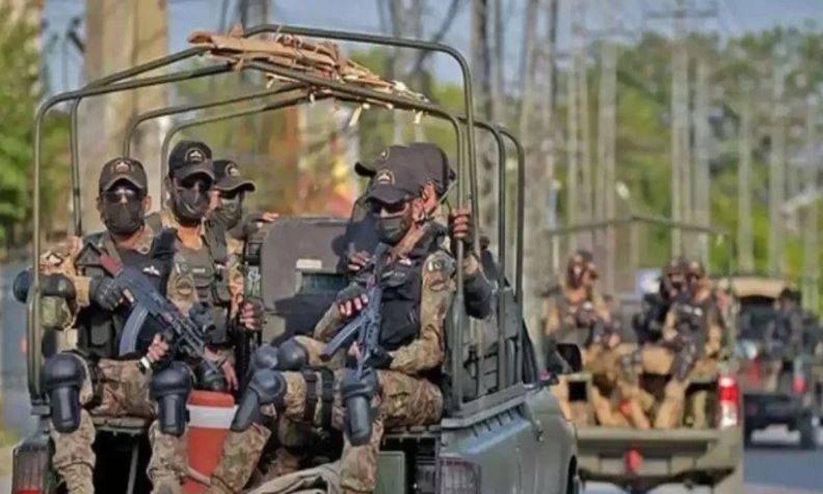 سکیورٹی فورسز کی کارروائی،5بھارتی حمایت یافتہ دہشتگرد ہلاک