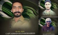 برفانی تودہ گرنے سے پاک فوج کےکیپٹن سمیت تین افراد شہید
